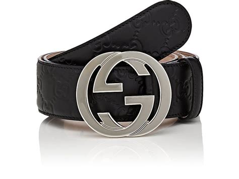 barneys mens gucci belt|black gucci signature leather belt.